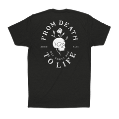 Death to Life Neck Short-Sleeve T-Shirt Soft & Breathable