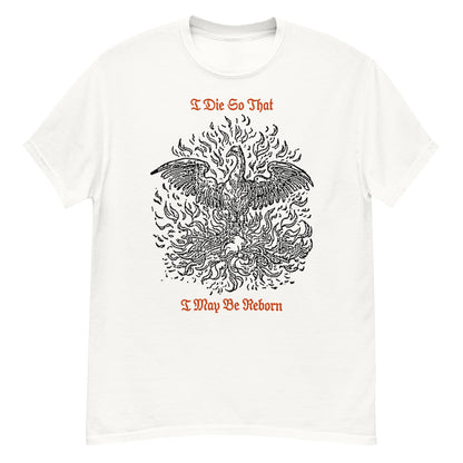 I Die So That I May Be Reborn Neck Short-Sleeve T-Shirt Soft & Breathable