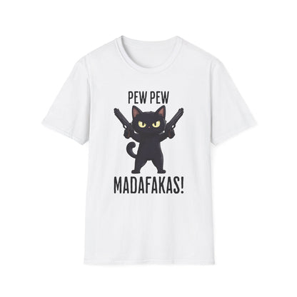 Pew Pew MADAFAKAS! Black Cat - Classic Fit