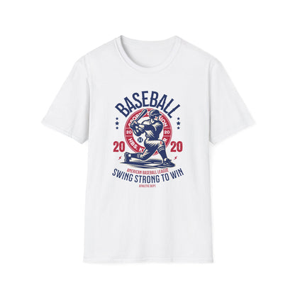 Baseball, Swing Strong to Win - Classic Fit