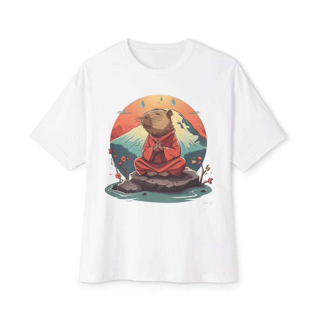 Capybara Meditate v2 - Oversized Fit