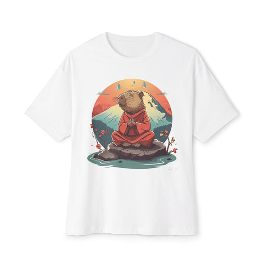 Capybara Meditate v2 - Oversized Fit