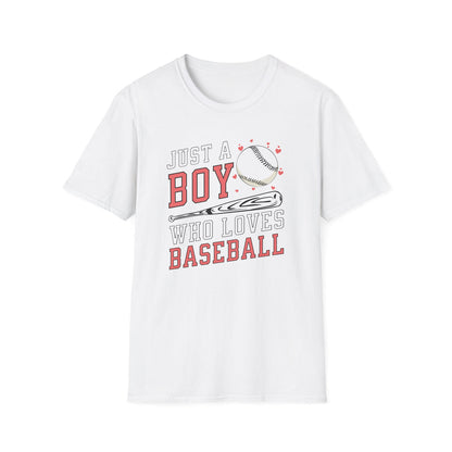 Just A Boy Who Loves Baseball - Classic Fit