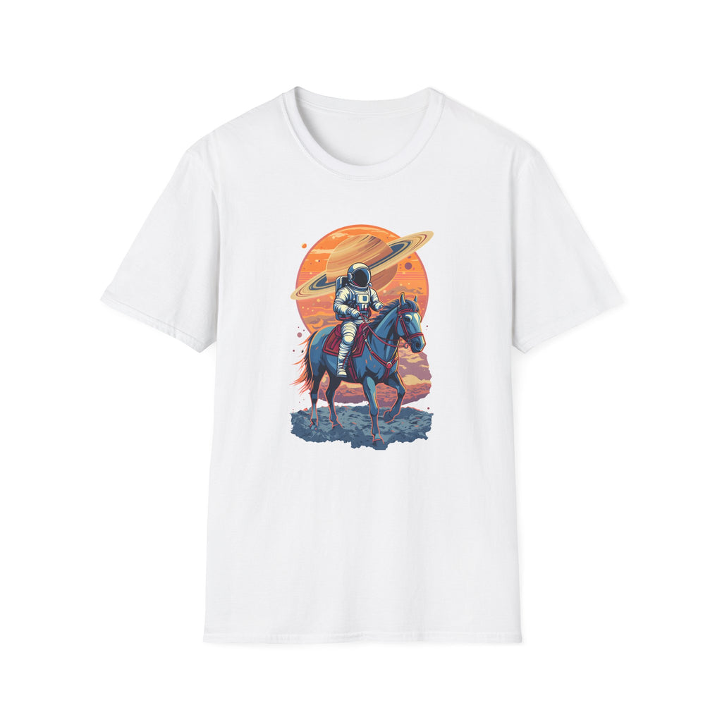Astronaut Riding Horse in Space - Classic Fit