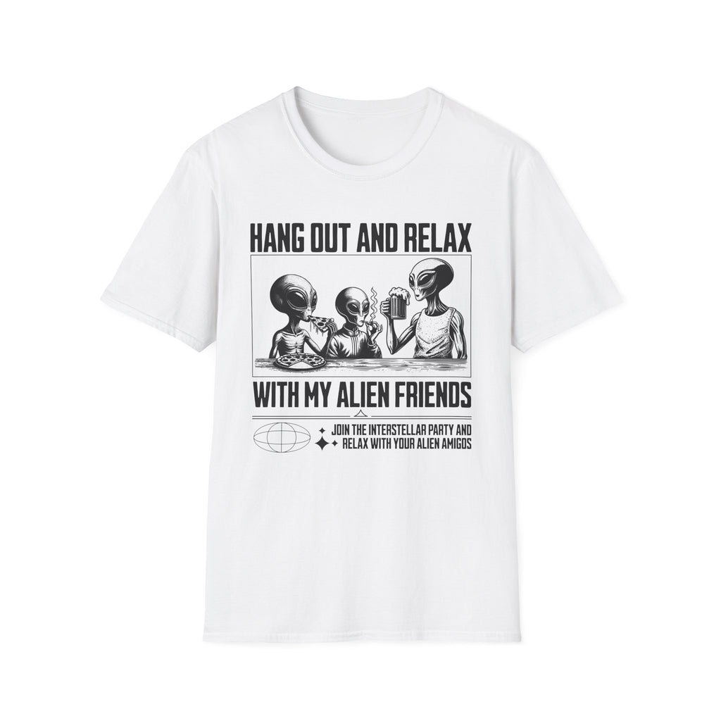 Alien hang out friends - Classic Fit