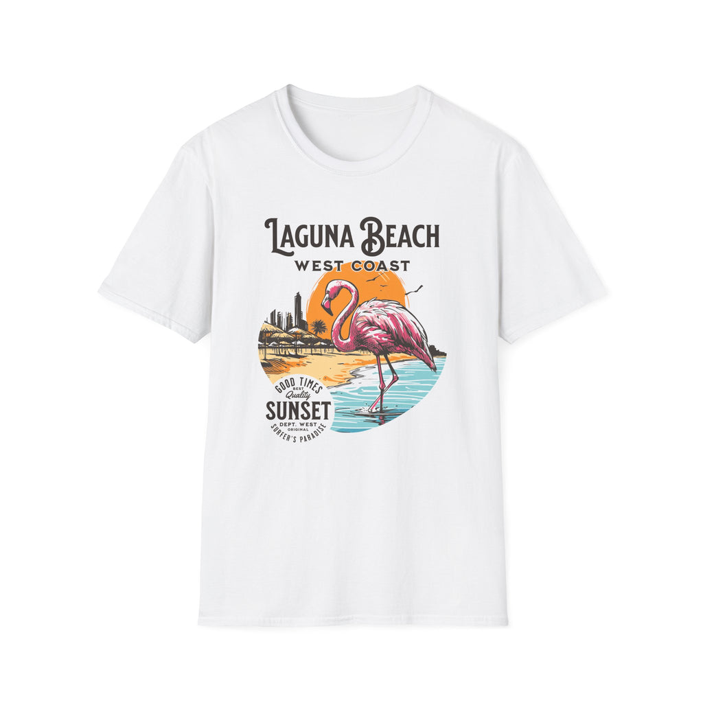Flamingo On The Beach - Classic Fit
