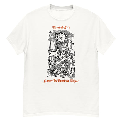 Through Fire Nature Is Renewed Whole Neck Short-Sleeve T-Shirt Soft & Breathable