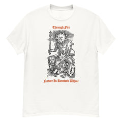 Through Fire Nature Is Renewed Whole Neck Short-Sleeve T-Shirt Soft & Breathable