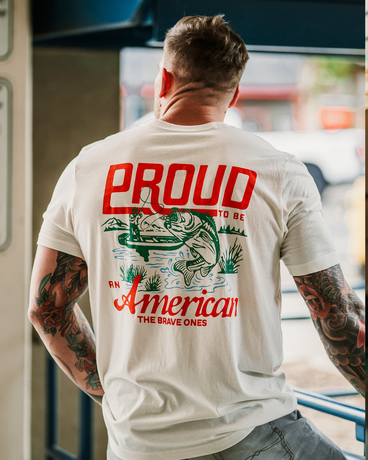 Proud American Fisherman T-Shirt
