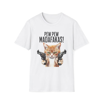 Pew Pew MADAFAKAS! Orange Cat - Classic Fit