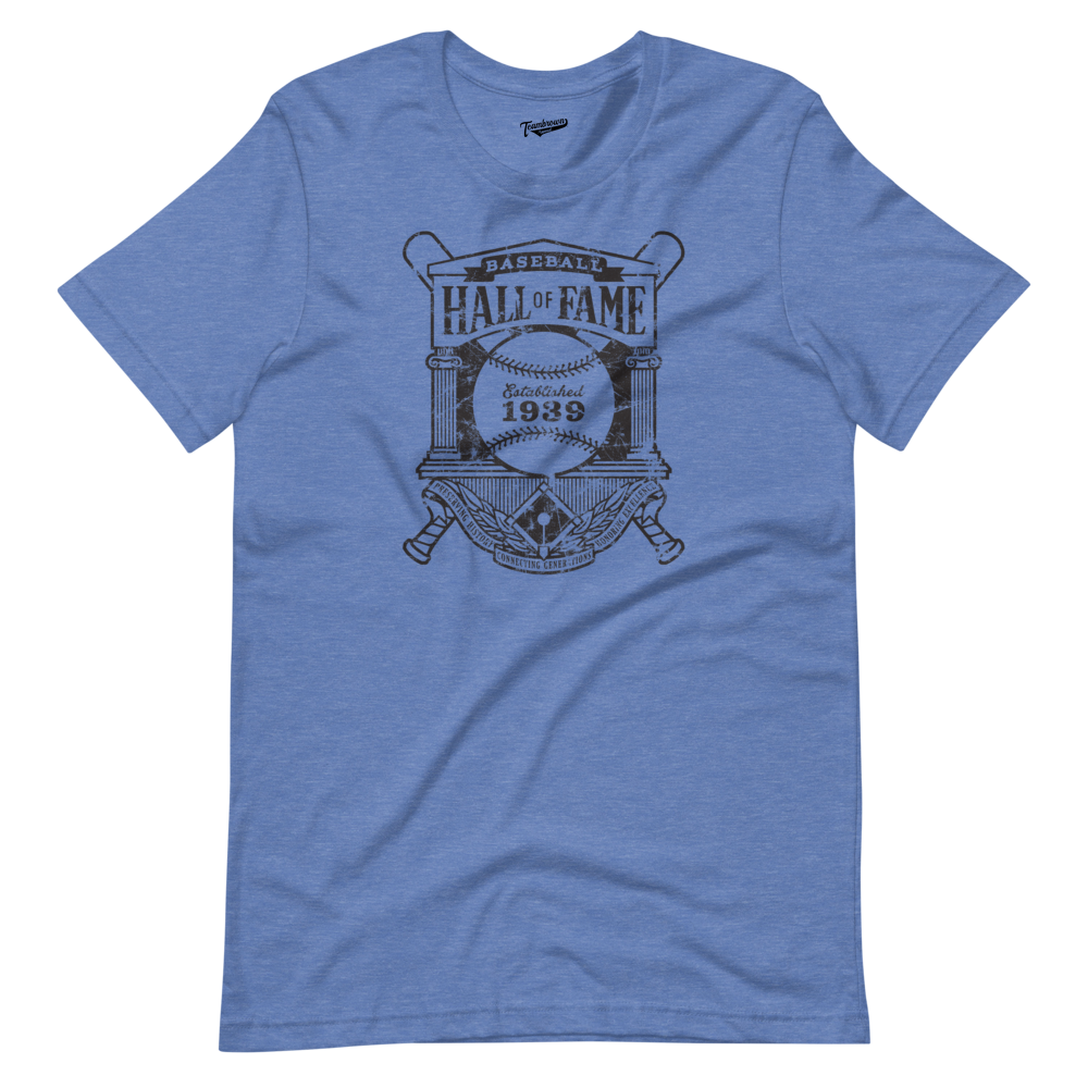 Baseball Hall of Fame - Crest Logo - Unisex T-Shirt