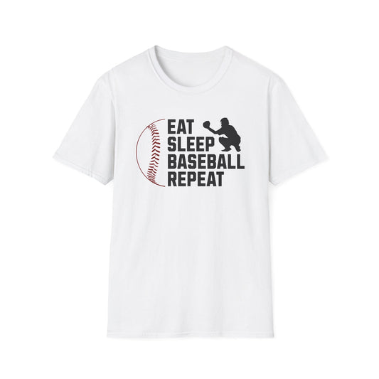 Eat Sleep Baseball Repeat - Classic Fit