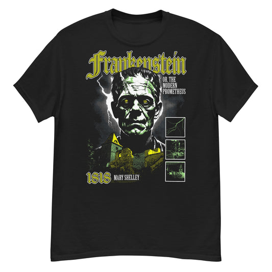 FRANKENSTEIN 1818 Crew Neck Short-Sleeve T-Shirt Soft & Breathable