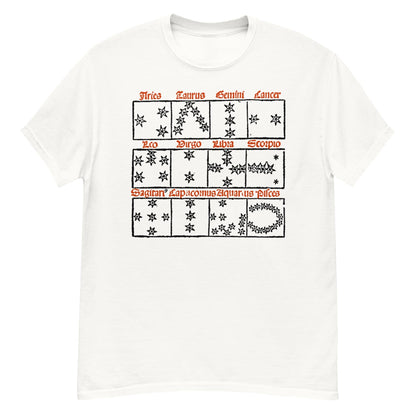 Zodiac Neck Short-Sleeve T-Shirt Soft & Breathable
