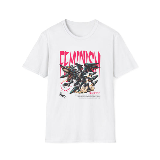 Feminism Dragon Robot - Classic Fit