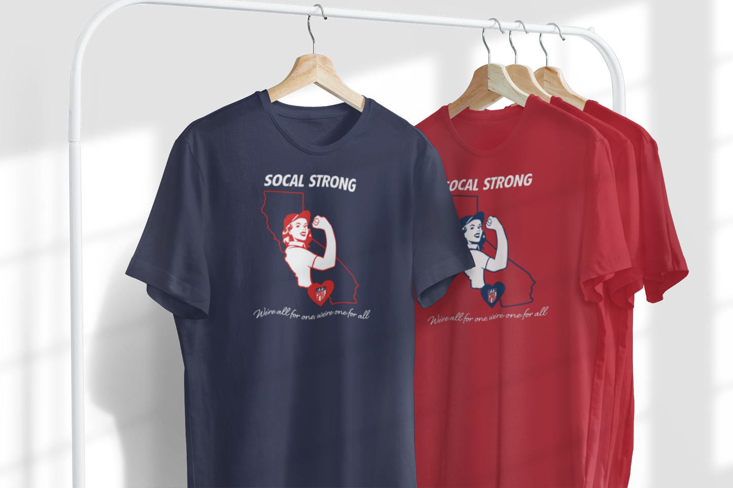 SOCAL STRONG - WE'RE ALL FOR ONE, WE'RE ONE FOR ALL - Unisex T-Shirt
