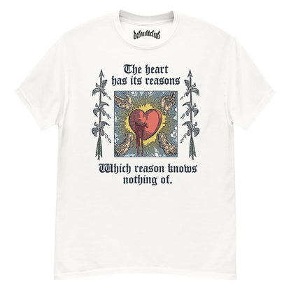 The Heart Has Its Reasons Neck Short-Sleeve T-Shirt Soft & Breathable