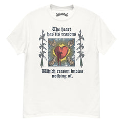 The Heart Has Its Reasons Neck Short-Sleeve T-Shirt Soft & Breathable