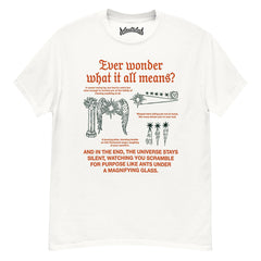 What It All Means Neck Short-Sleeve T-Shirt Soft & Breathable