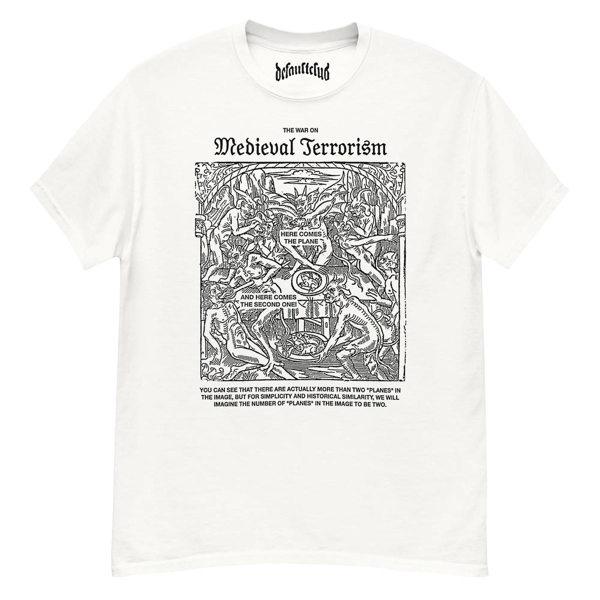 Medieval Terror Neck Short-Sleeve T-Shirt Soft & Breathable