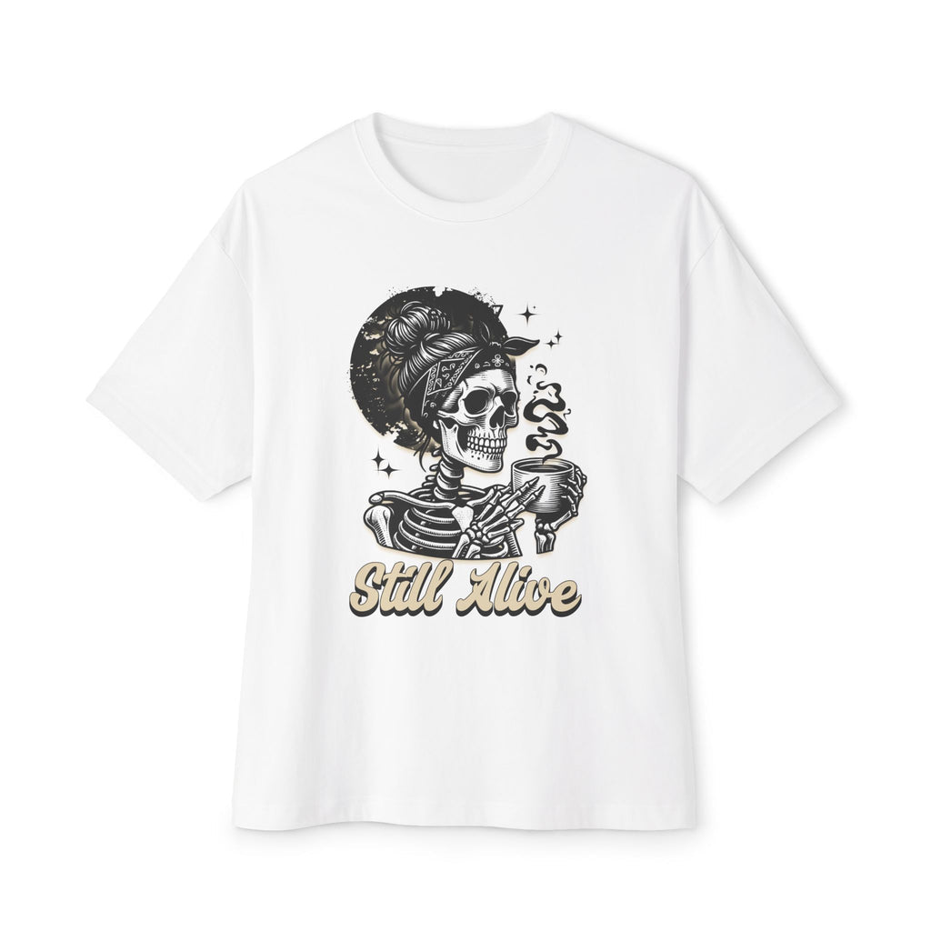 Skull Coffee - Oversized Fit Shirt