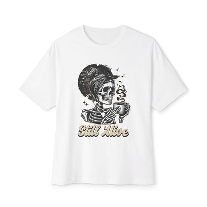 Skull Coffee - Oversized Fit Shirt