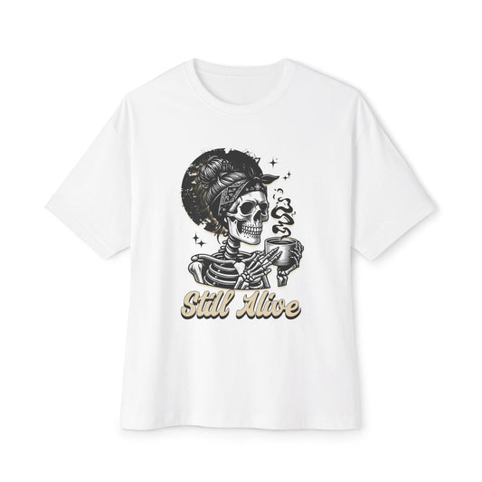 Skull Coffee - Oversized Fit Shirt