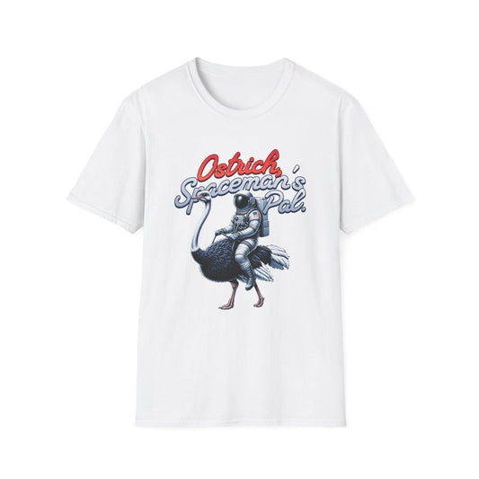 Astronaut Riding Ostrich - Classic Fit