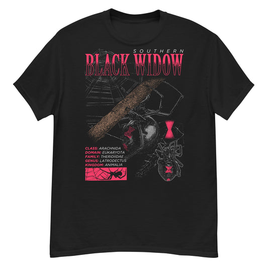 BLACK WIDOW Crew Neck Short-Sleeve T-Shirt Soft & Breathable
