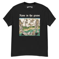 Rave in the Grave Neck Short-Sleeve T-Shirt Soft & Breathable
