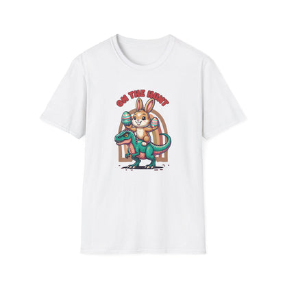 Bunny Riding on Dinosaur - Classic Fit