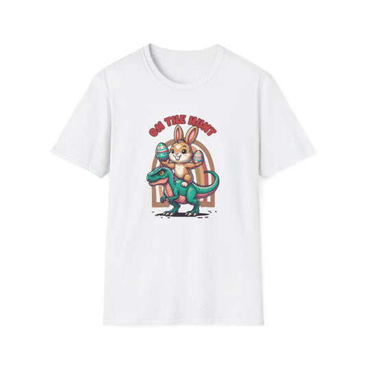 Bunny Riding on Dinosaur - Classic Fit