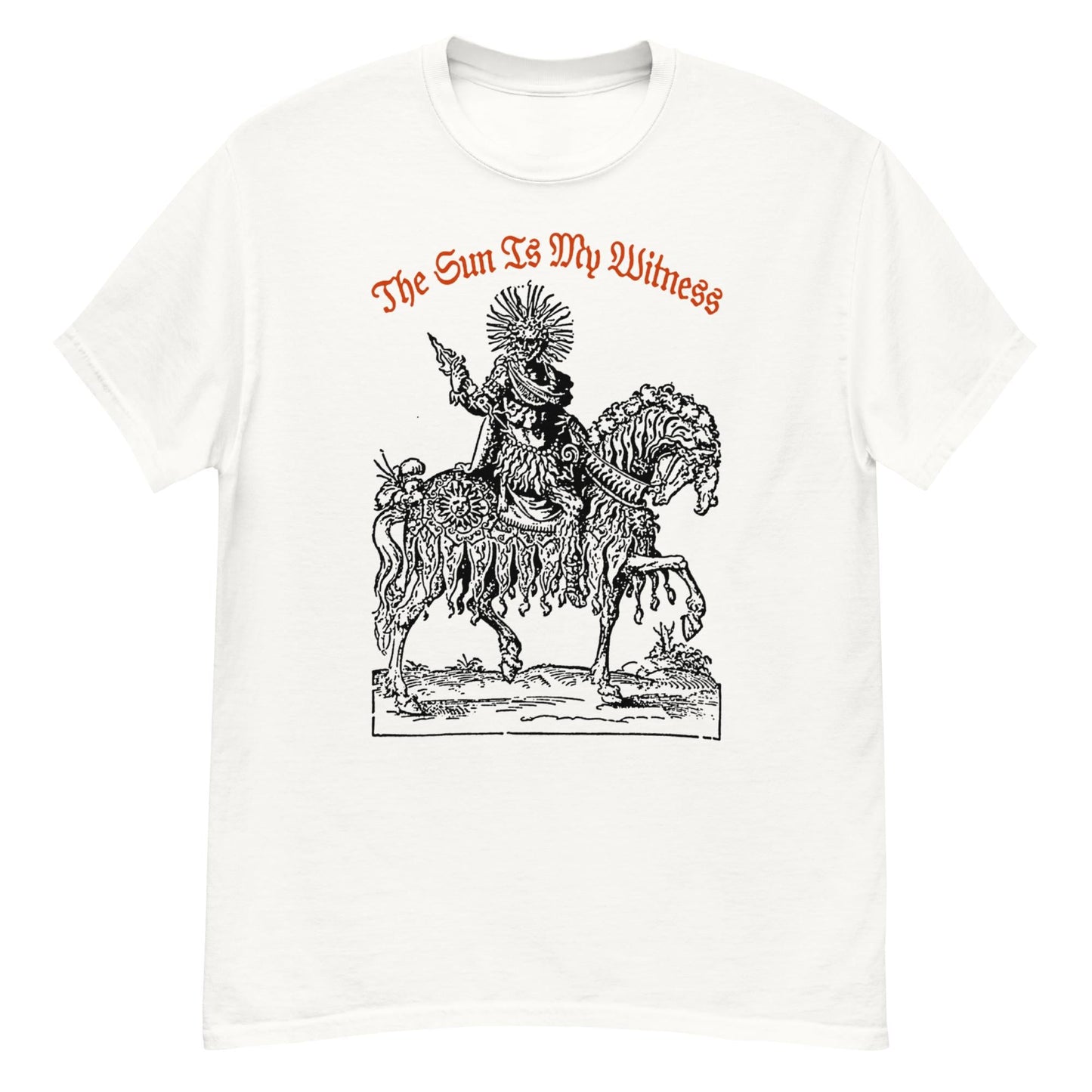 The Sun Is My Witness Neck Short-Sleeve T-Shirt Soft & Breathable