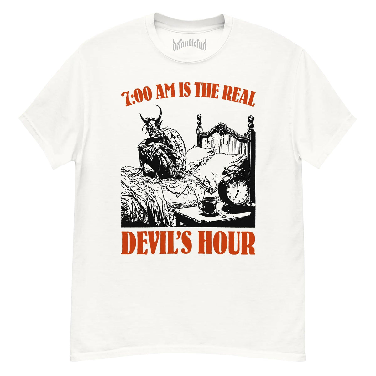 Devil's Hour Crew Neck Short-Sleeve T-Shirt Soft & Breathable