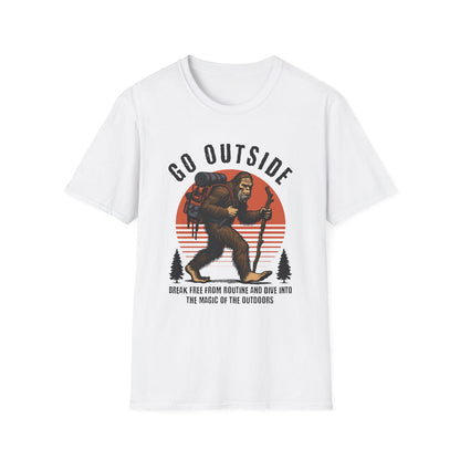 Bigfoot walking go outside - Classic Fit