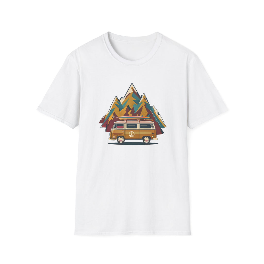 70s Adventure Van with Peace - Classic Fit