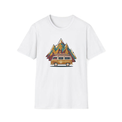 70s Adventure Van with Peace - Classic Fit