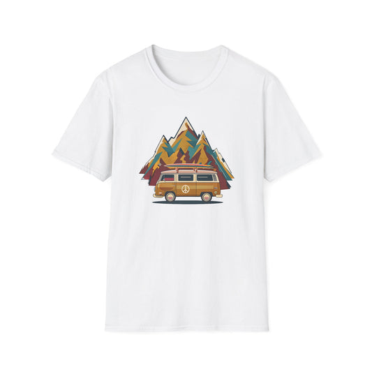 70s Adventure Van with Peace - Classic Fit