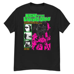 NIGHT OF THE LIVING DEAD Crew Neck Short-Sleeve T-Shirt Soft & Breathable