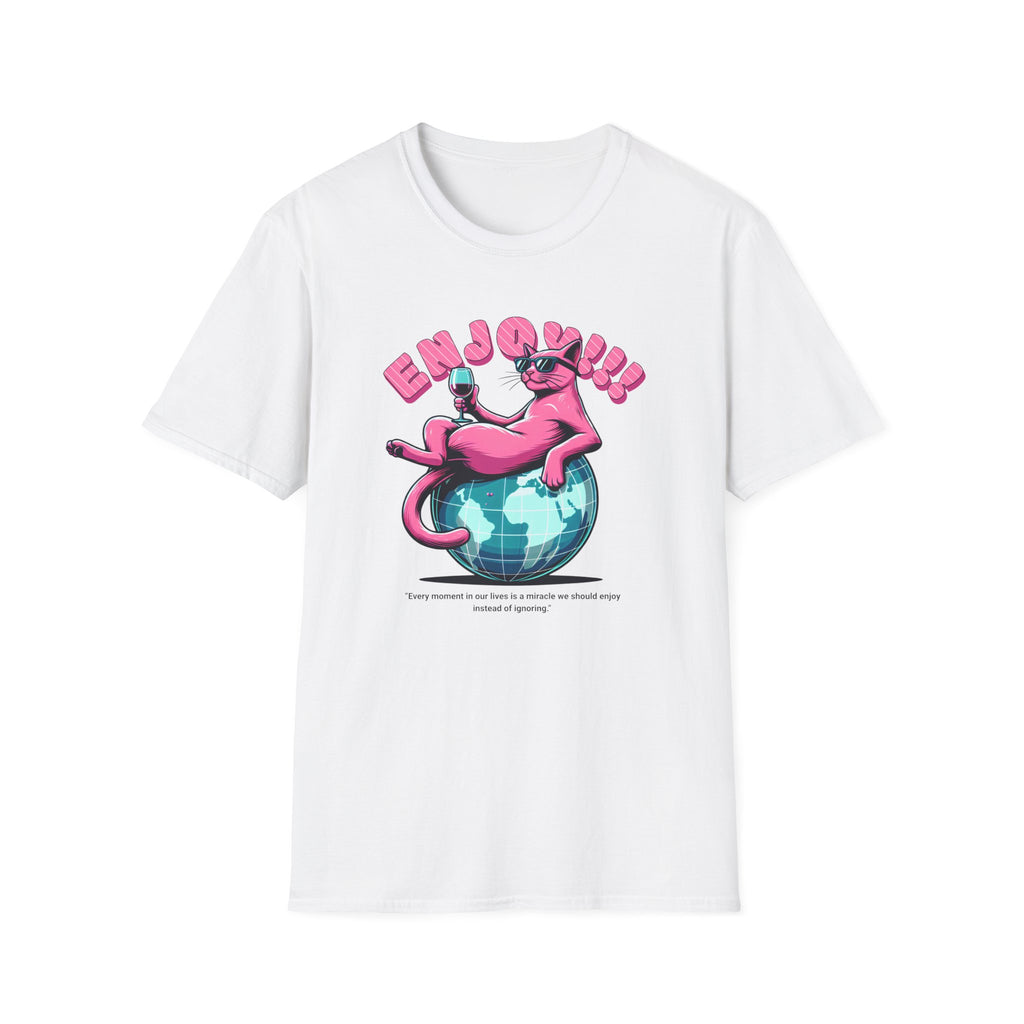 Pink Cat Enjoy - Classic Fit