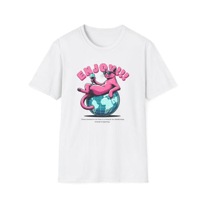Pink Cat Enjoy - Classic Fit