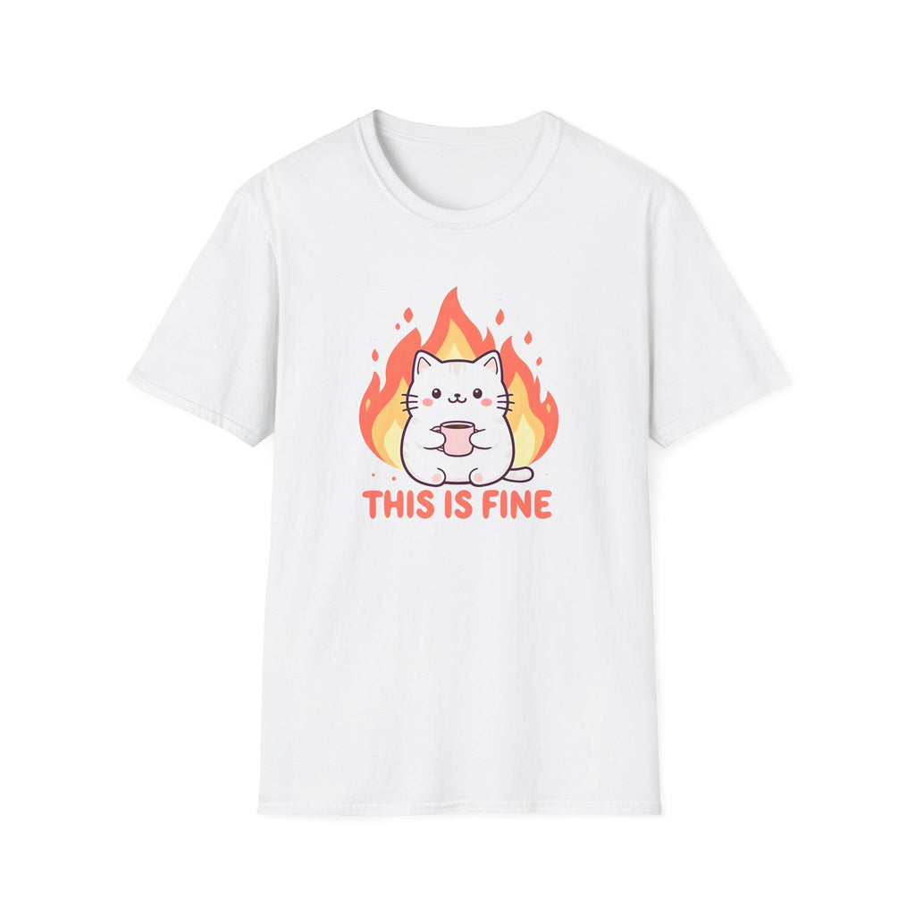 This Is Fine Cat - Classic Fit