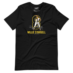 Baseball Hall of Fame Members - Willie Stargell - Silhouette - Unisex T-Shirt