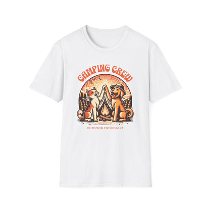 Cat Dog Camping Crew - Classic Fit