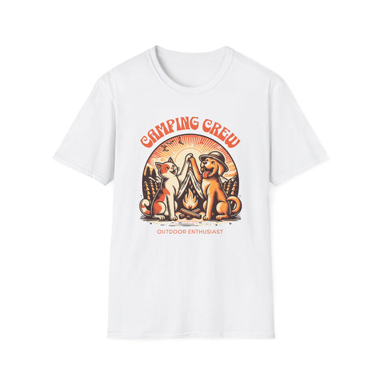 Cat Dog Camping Crew - Classic Fit
