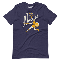 Diamond - Fort Wayne Daisies - Unisex Heather Navy T-Shirt