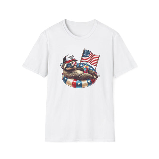 Cartoon Sloth Relaxing - Classic Fit