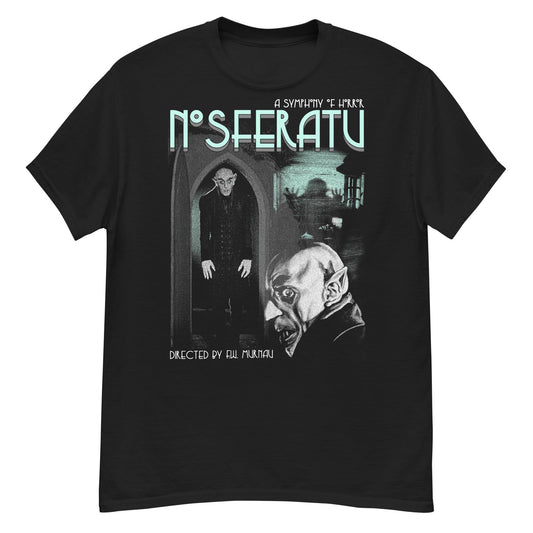 Slient Symphony Of Horror Crew Neck Short-Sleeve T-Shirt Soft and Breathable