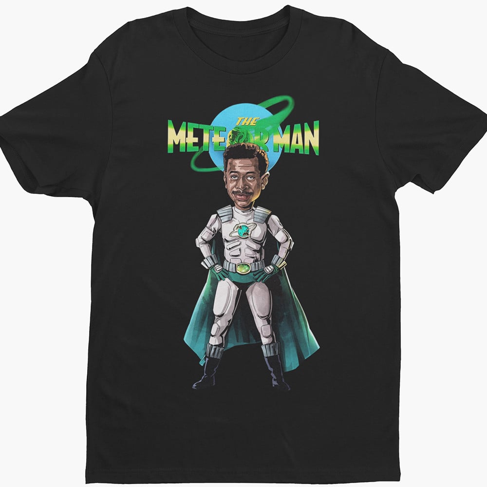 The Meteor Man Funny Premium Crew Neck Short-Sleeve T-Shirt Soft & Breathable