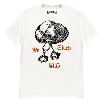 No Sleep Club Neck Short-Sleeve T-Shirt Soft & Breathable